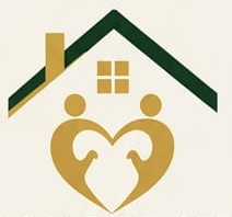 Eazi Days logo — a gold family held in a heart beneath a green roof